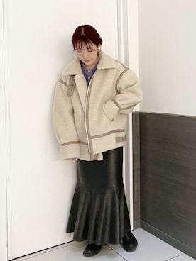 hitomiさん（レディース・155cm）の冬コーディネート