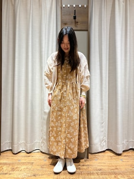「SM2（エスエムツー）のアイテム（ワンピース/ドレス）」を使った、まなみさん（レディース・149cm）の春コーディネート