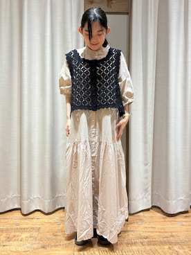 「SM2（エスエムツー）のアイテム（ワンピース/ドレス）」を使った、まなみさん（レディース・149cm）の夏コーディネート