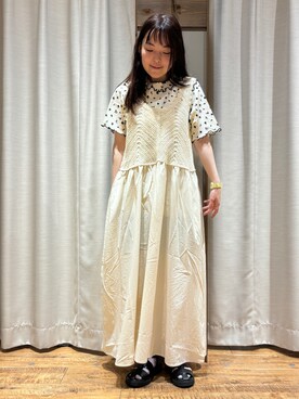 「SM2（エスエムツー）のアイテム（ワンピース/ドレス）」を使った、まなみさん（レディース・149cm）の夏コーディネート