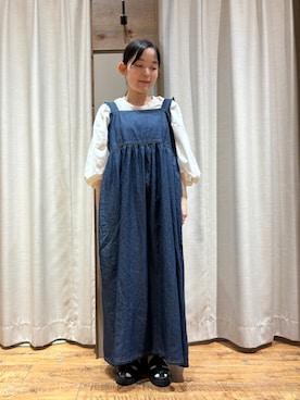 「SM2（エスエムツー）のアイテム（ワンピース/ドレス）」を使った、まなみさん（レディース・149cm）の春コーディネート