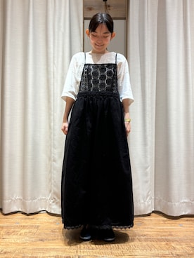 「SM2（エスエムツー）のアイテム（ワンピース/ドレス）」を使った、まなみさん（レディース・149cm）の夏コーディネート