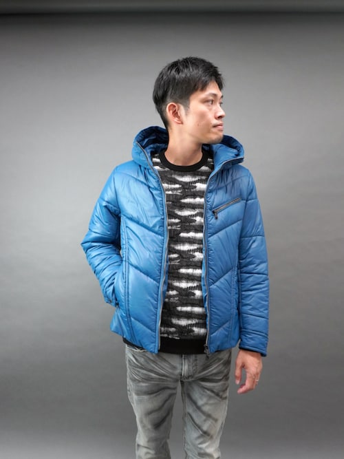 カモフラブリスタージャカードクルーネックニット（ニット/セーター