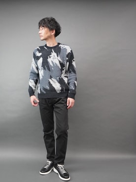 「HIDEAWAYS NICOLE（ハイダウェイニコル）のアイテム」を使った、hideawaysofficialさん（メンズ・181cm）の秋コーディネート