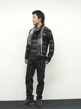 「HIDEAWAYS NICOLE（ハイダウェイニコル）のアイテム」を使った、hideawaysofficialさん（メンズ・171cm）の秋コーディネート