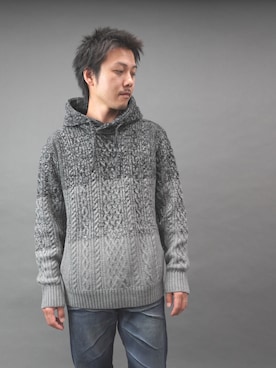 「HIDEAWAYS NICOLE（ハイダウェイニコル）のアイテム」を使った、hideawaysofficialさん（メンズ・171cm）の秋コーディネート