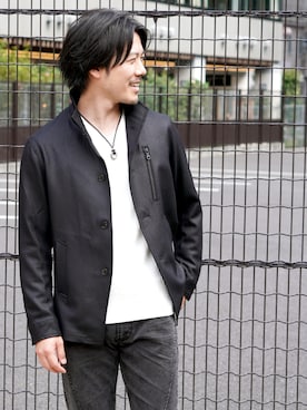 「ファッションを楽しもう」｜「アイテム（カバーオール）」を使った、hideawaysofficialさん（メンズ・171cm）の秋コーディネート