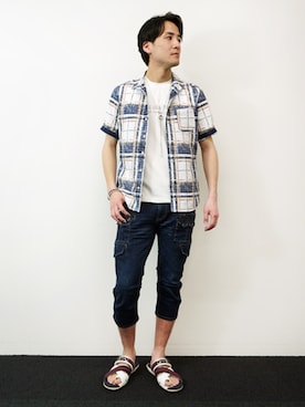 hideawaysofficialさん（メンズ・176cm）の夏コーディネート