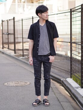 hideawaysofficialさん（メンズ・177cm）の夏コーディネート