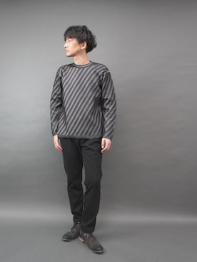 「HIDEAWAYS NICOLE（ハイダウェイニコル）のアイテム」を使った、hideawaysofficialさん（メンズ・181cm）の秋コーディネート