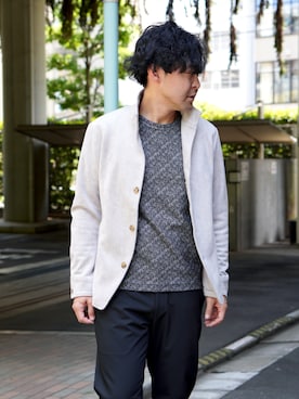 「アイテム（その他アウター）」を使った、hideawaysofficialさん（メンズ・171cm）の秋コーディネート