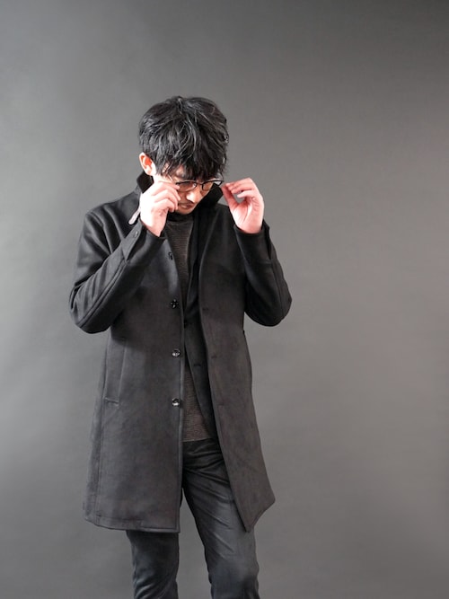 セール】マイクロ起毛ポンチスタンドコート（その他アウター