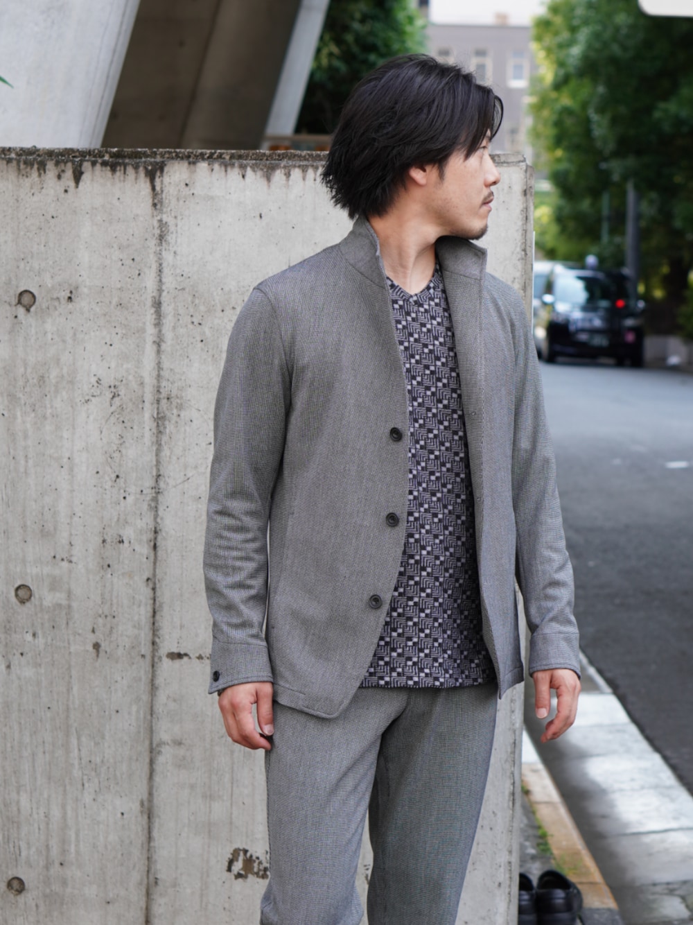 種類35：5XL&frasl;A：黒 メンズ ファッション 服 男性用 オシャレ シンプル
