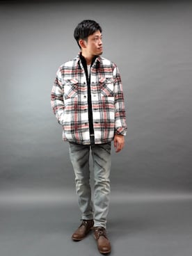 「HIDEAWAYS NICOLE（ハイダウェイニコル）のアイテム」を使った、hideawaysofficialさん（メンズ・177cm）の秋コーディネート