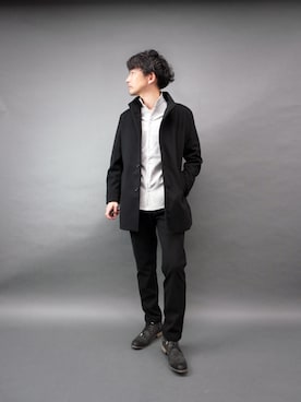 「アイテム（その他アウター）」を使った、hideawaysofficialさん（メンズ・181cm）の秋コーディネート