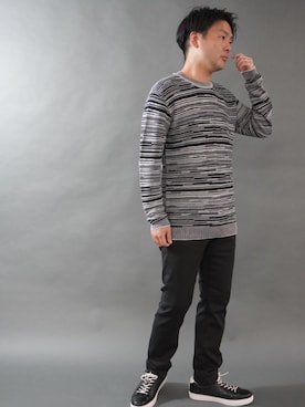 「冬コーデ、スニーカーコーデ」｜「アイテム（その他パンツ）」を使った、hideawaysofficialさん（メンズ・171cm）の秋コーディネート
