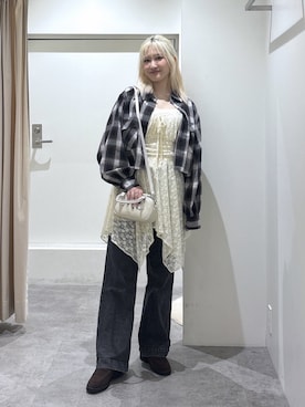「アイテム（ワンピース/ドレス）」を使った、mfmsayaさん（レディース・160cm）の秋コーディネート