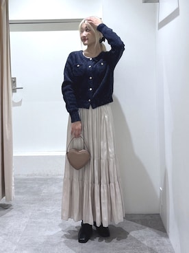 「FREE'S MART（フリーズマート）のアイテム」を使った、mfmsayaさん（レディース・160cm）の冬コーディネート