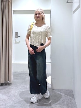 「FREE'S MART（フリーズマート）のアイテム」を使った、mfmsayaさん（レディース・160cm）の夏コーディネート