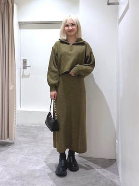 mfmsayaさん（レディース・160cm）の冬コーディネート