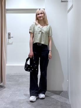 「FREE'S MART（フリーズマート）のアイテム」を使った、mfmsayaさん（レディース・160cm）の夏コーディネート