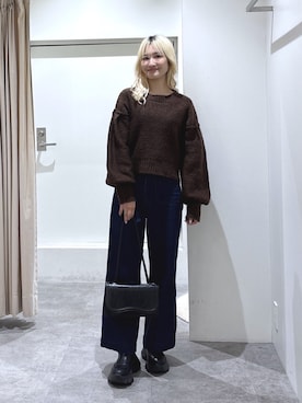 mfmsayaさん（レディース・160cm）の冬コーディネート