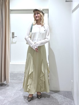 「FREE'S MART（フリーズマート）のアイテム」を使った、mfmsayaさん（レディース・160cm）の夏コーディネート