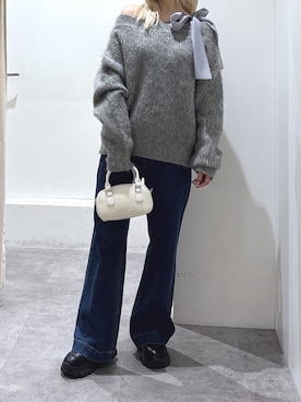 「FREE'S MART（フリーズマート）のアイテム」を使った、mfmsayaさん（レディース・160cm）の冬コーディネート