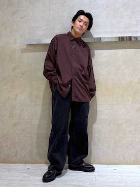 「RAGEBLUE（レイジブルー）のアイテム」を使った、カサイさん（メンズ・165cm）の夏コーディネート