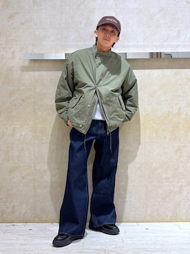 「アイテム（テーラードジャケット）」を使った、カサイさん（メンズ・165cm・20代）の冬コーディネート