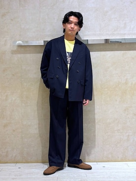 カサイさん(メンズ・165cm)の冬コーディネート