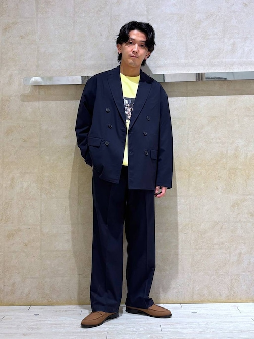 Extra Fabric Design Tuck Slacks/TRWワンタックスラックス