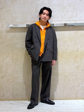 カサイさん(メンズ・165cm)の冬コーディネート