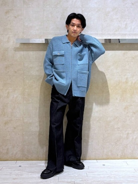 カサイさん（メンズ・165cm）の冬コーディネート