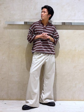 カサイさん（メンズ・165cm）の夏コーディネート