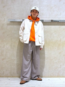 「RAGEBLUE（レイジブルー）のアイテム」を使った、カサイさん（メンズ・165cm）の冬コーディネート