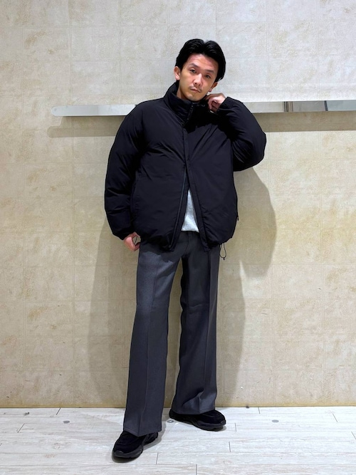 セール】センタープレス/バギーワイドフレアパンツ（スラックス