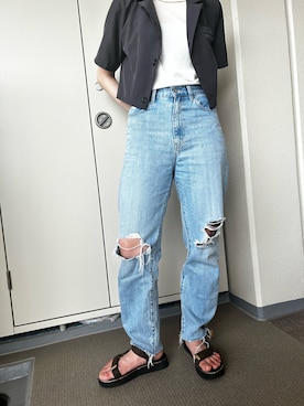 「Libby&Rose（リビーアンドローズ）のアイテム（ジャケット/アウター）」を使った、yutama63さん（レディース・157cm）の夏コーディネート