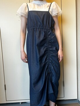 「ALAND（エーランド）のアイテム」を使った、yutama63さん（レディース・157cm）の夏コーディネート