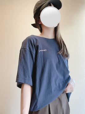 「ネイビーコーデ」｜saayaさん（レディース・161cm）の夏コーディネート