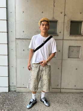 「アイテム（ボディバッグ/ウエストポーチ）」を使った、NIKEKichijojiRunningさん（メンズ・175cm）の秋コーディネート