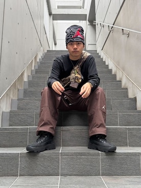 「シティーボーイ」｜NIKEKichijojiRunningさん（メンズ・170cm）の秋コーディネート