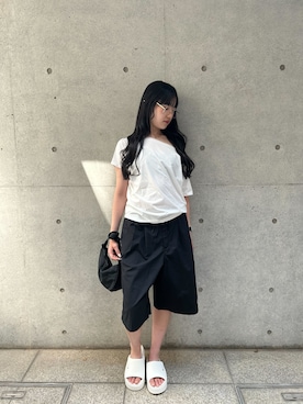 「アイテム（ボディバッグ/ウエストポーチ）」を使った、NIKEKichijojiRunningさん（レディース・165cm）の夏コーディネート