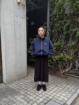 「アイテム（ソックス/靴下）」を使った、NIKEKichijojiRunningさん（レディース・162cm）の秋コーディネート