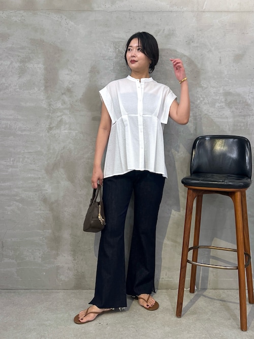 新品タグ付き　COLLAGE GALLARDAGALANTE 2WAYブラウス COLLAGE GALLARDAGALANTE｜サッカー2WAYブラウス | Rakuten
