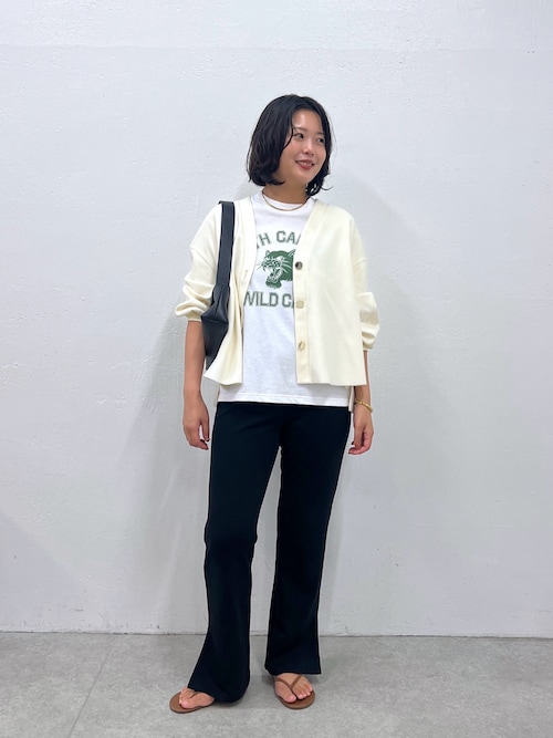 セール】メタル釦ジョーゼットカーディガン/WEB限定（カーディガン