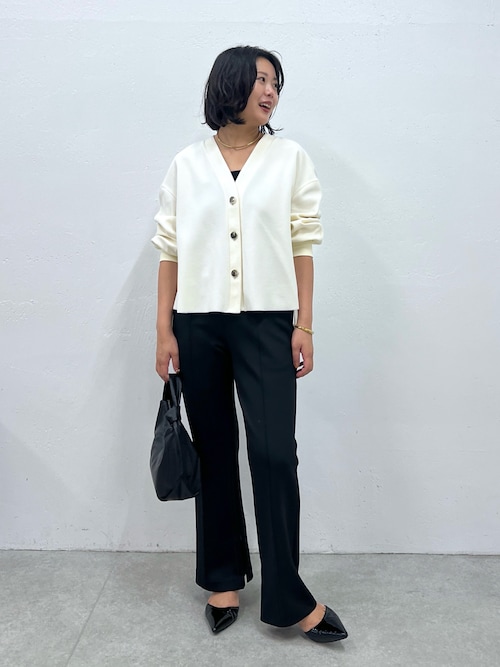 メタル釦ジョーゼットカーディガン/WEB限定（カーディガン/ボレロ