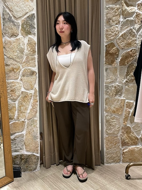 3kg見えパンツ】ジャージーテーパードパンツ | GALLARDAGALANTE