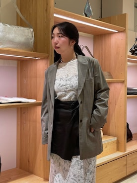 「アイテム（ブーツ）」を使った、hanaさん（レディース・159cm・20代）の秋コーディネート