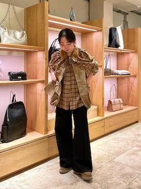 「アイテム（その他シューズ）」を使った、hanaさん（レディース・159cm・20代）の秋コーディネート